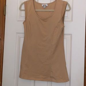 Kathleen Kirkwood peplum golden top size medium